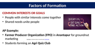 SOCIAL GROUPS- Meaning, Classification, Formation, & Motivation | PPTX
