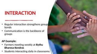 Group Ineraction Area SOCIAL GROUPS- Meaning, Classification, Formation, & Motivation | PPTX