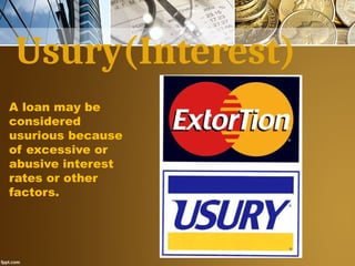 7. Usury and Interest Rates 030617 [Autosaved].pptx