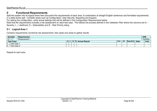 Configuration Design Specification Document Example 7. Sample CSA Requirements Configuration Specification.pdf