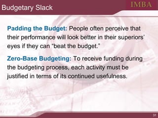 Comprehensive Master Budgeting and Financial Planning for Business | PDF