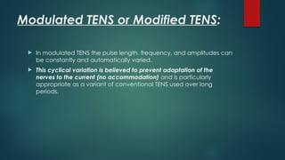 Comprehensive Overview of Transcutaneous Electrical Nerve Stimulation ...
