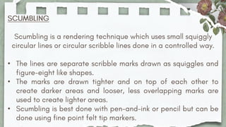 Comprehensive Guide to Pencil Grips and Rendering Techniques in Art | PDF