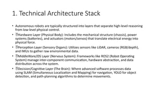 Advanced Navigation and Path Planning in Autonomous Robotic Systems | PPTX