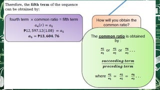 Understanding Arithmetic and Geometric Sequences with Real-Life ...