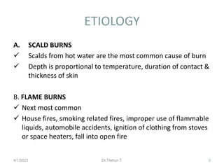 Burn types how to manage based on severity | PDF