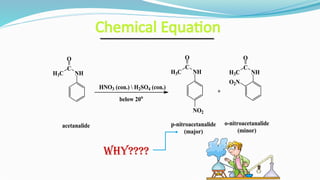 O Nh O2n Cl Synthesis and Applications of p-Nitroacetanilide and Adipic Acid | PPTX