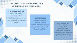 Comparative Analysis of Meronymic and Holonymic Relations in English ...