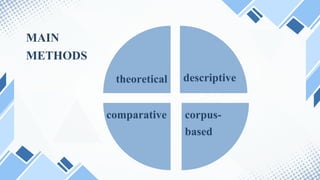 Comparative Analysis of Meronymic and Holonymic Relations in English ...