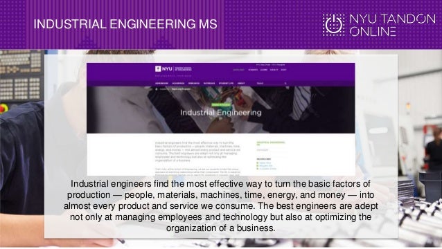industrial engineering masters