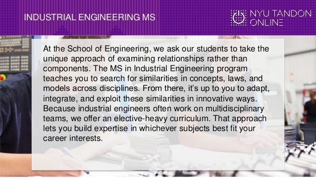 industrial engineering masters
