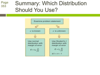 Page
353
       Summary: Which Distribution
       Should You Use?
 
