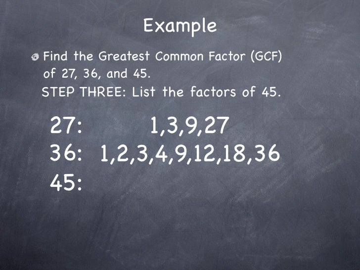 7 3 Common Factors And Gcf