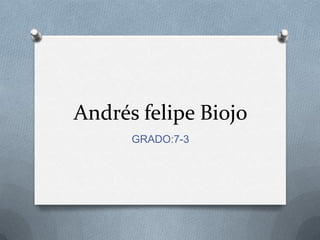 Andrés felipe Biojo
GRADO:7-3

 