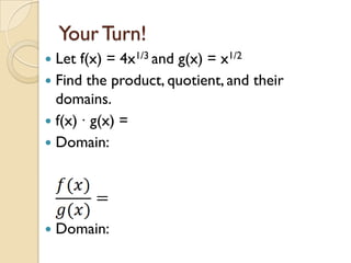 7.3 power functions and function operations | PPTX
