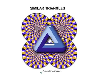 7.4 similar triangles