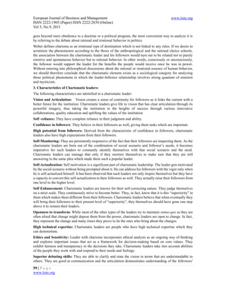 7.[55 67]an insight into the vision of charismatic leadership | PDF