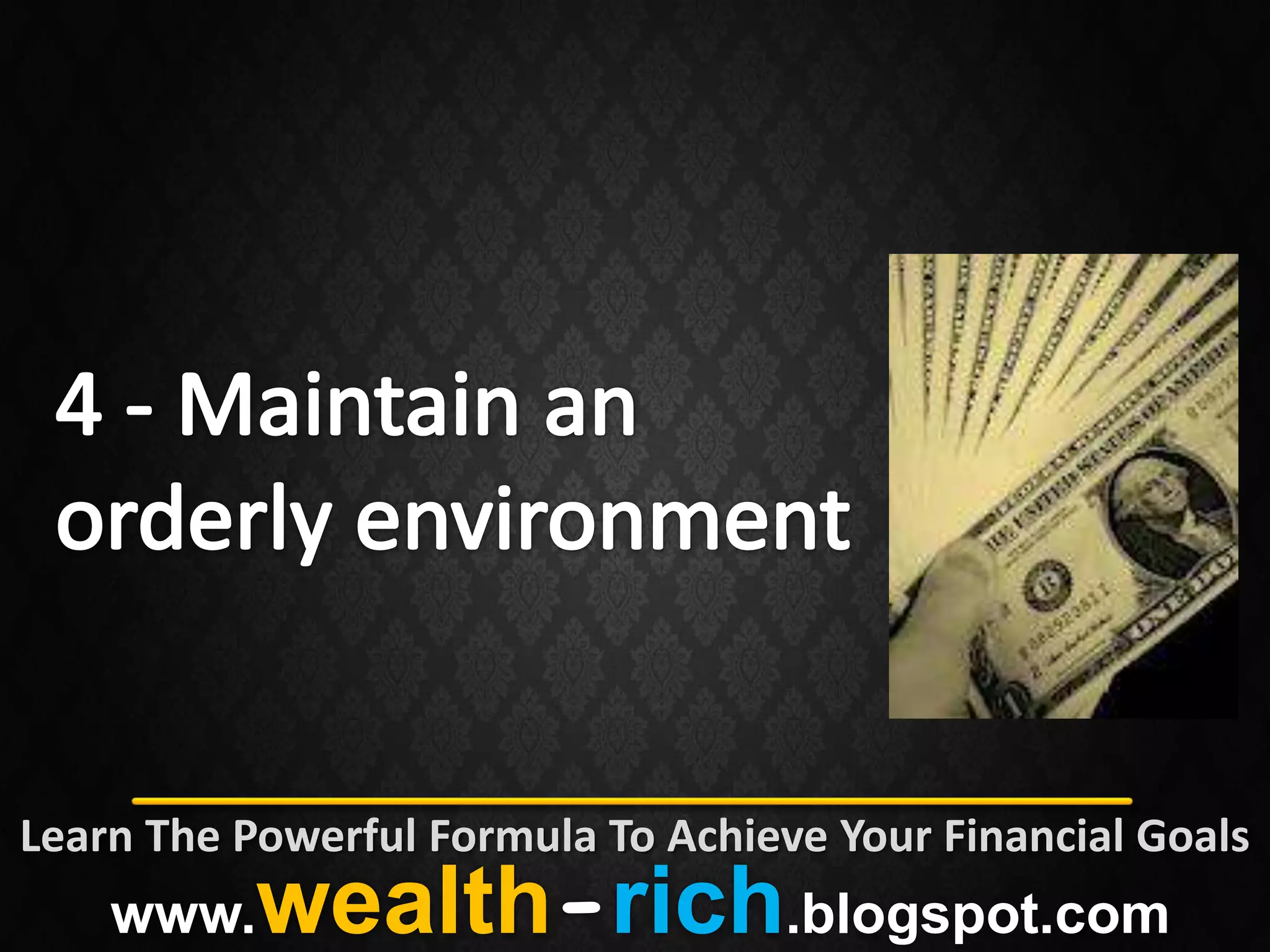 Learn The Powerful Formula To Achieve Your Financial Goals
    www.   wealth-rich.blogspot.com
 