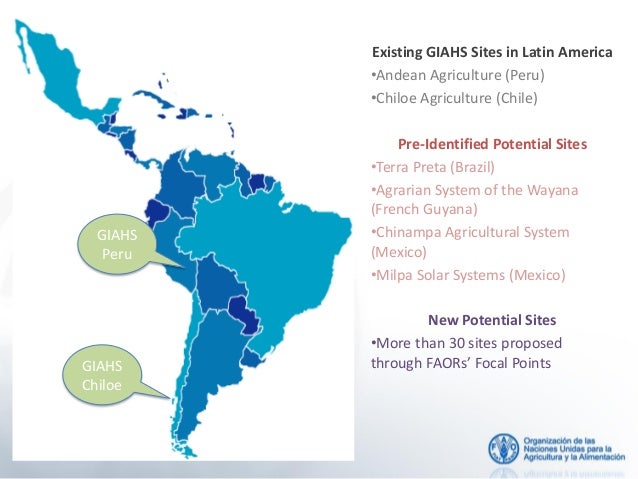 Giahs Prospects In The Latin America And Caribbean Region