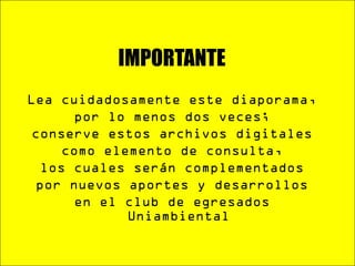 IMPORTANTE
 