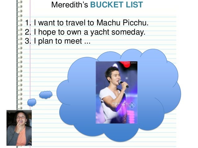 Vision Board Lesson 7 8 Bucket Lists