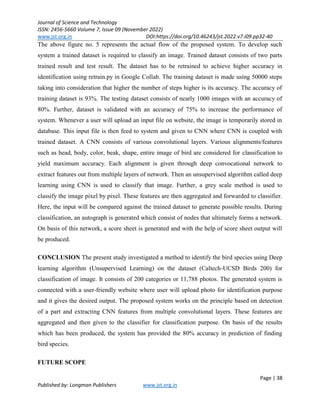 BIRD SPECIES IDENTIFICATION USING DEEP LEARNING | PDF