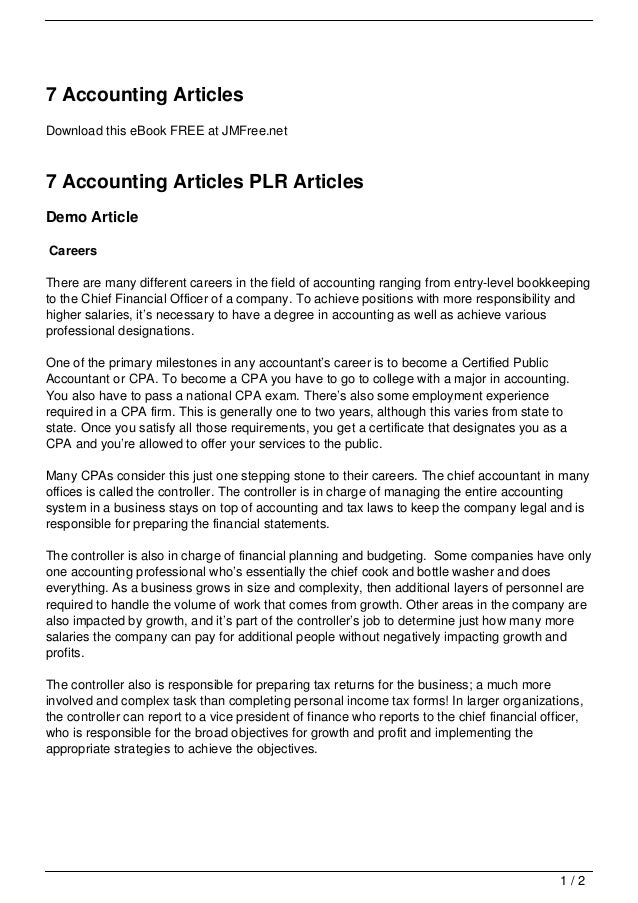 Accounting article 2021 Accounting article 2021 picture