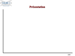 2/21
PrésentationPrésentation
 