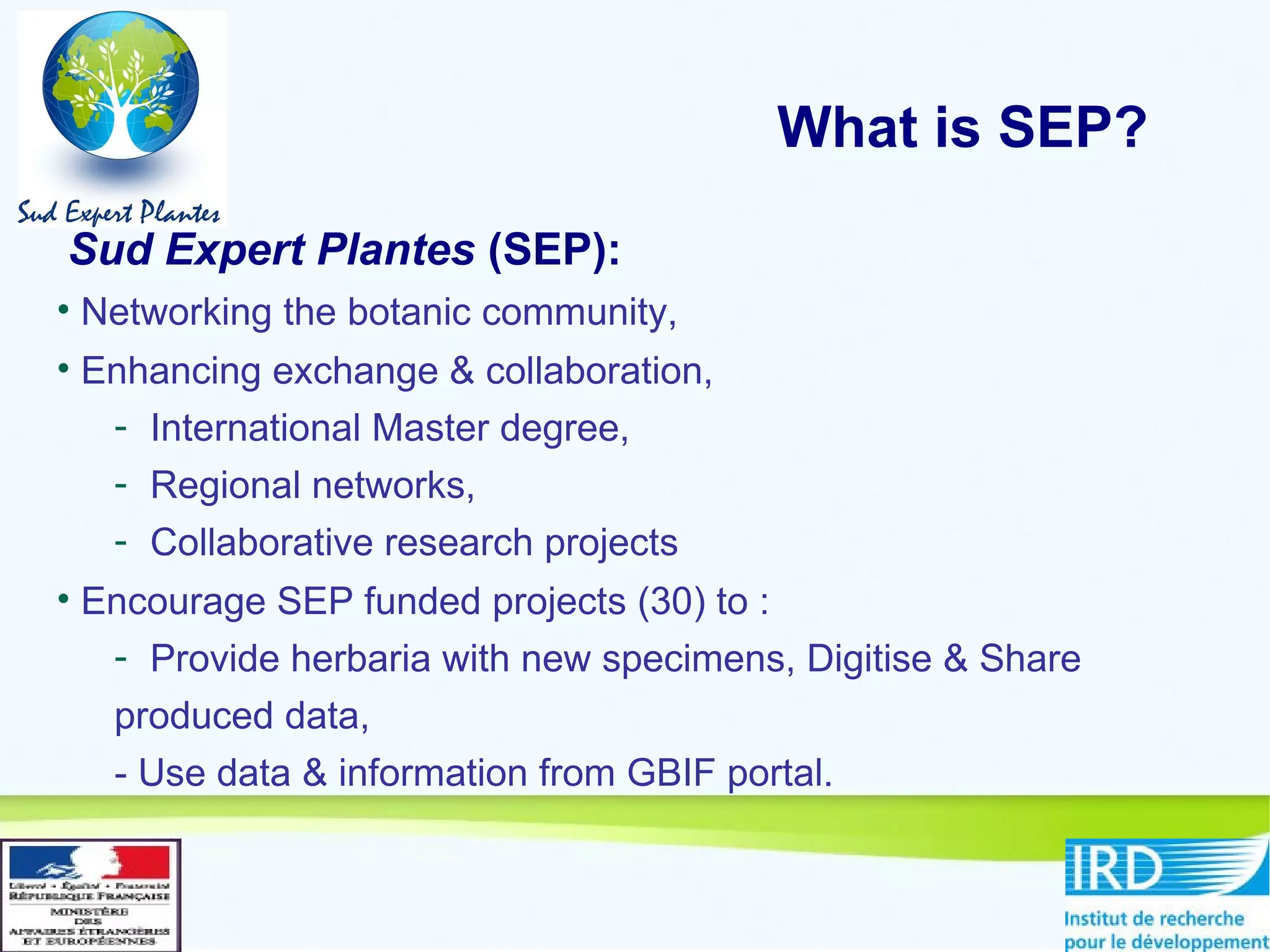 Facilitating access and use of biodiversity data to underpin ...