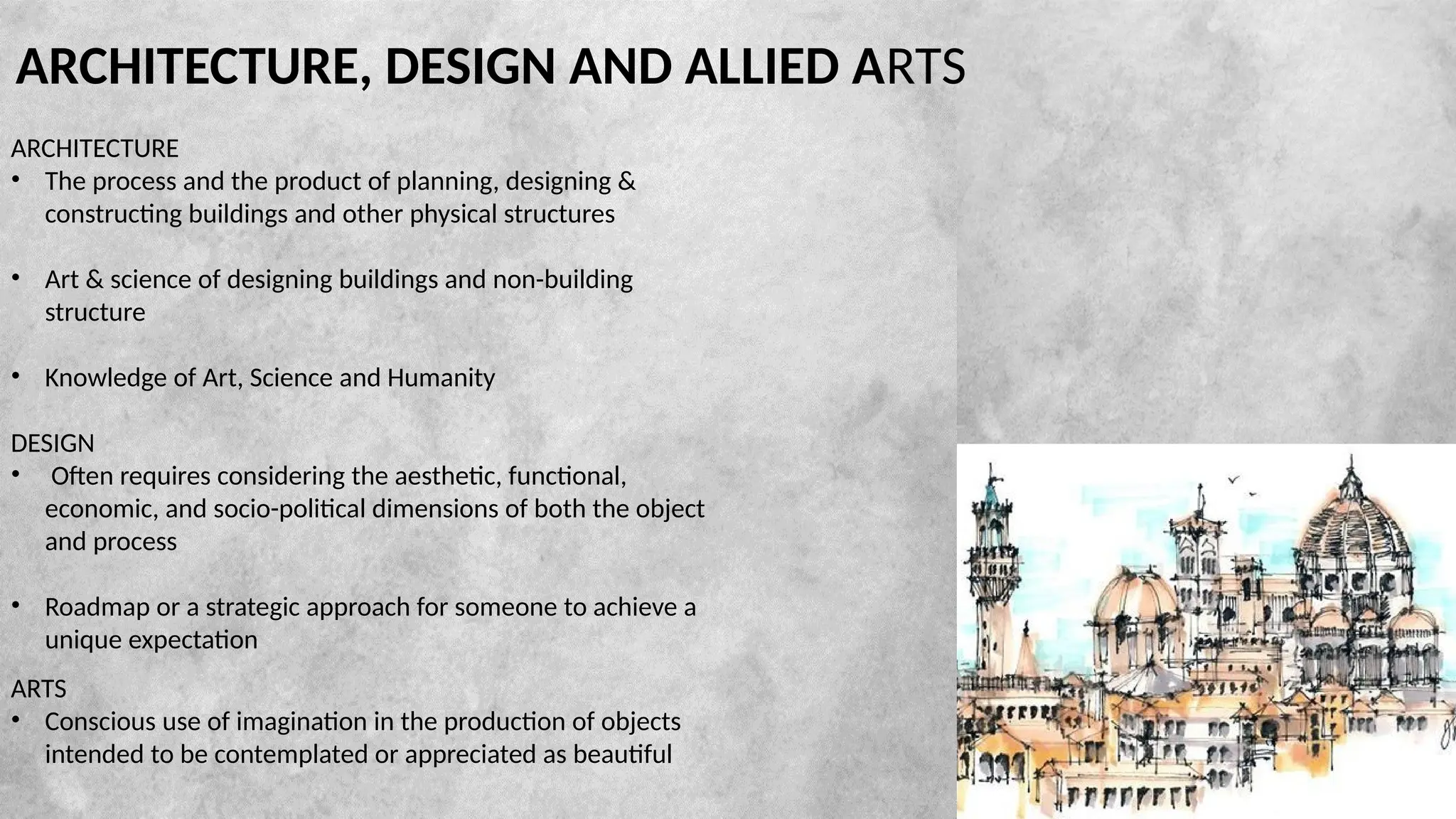 ARCHITECTURAL DESIGN ANd ALLIED ARTS.pptx