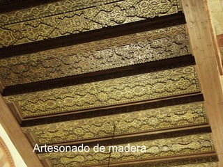 Artesonado de madera 