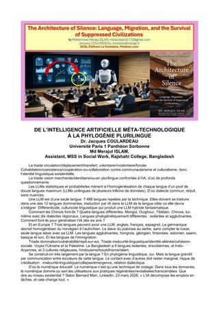 FROM META-TECHNOLOGICAL ARTIFICIAL INTELLIGENCE TO MULTILINGUAL ...