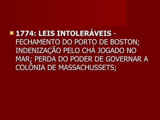 7   aula 3 formação e independência dos eua
