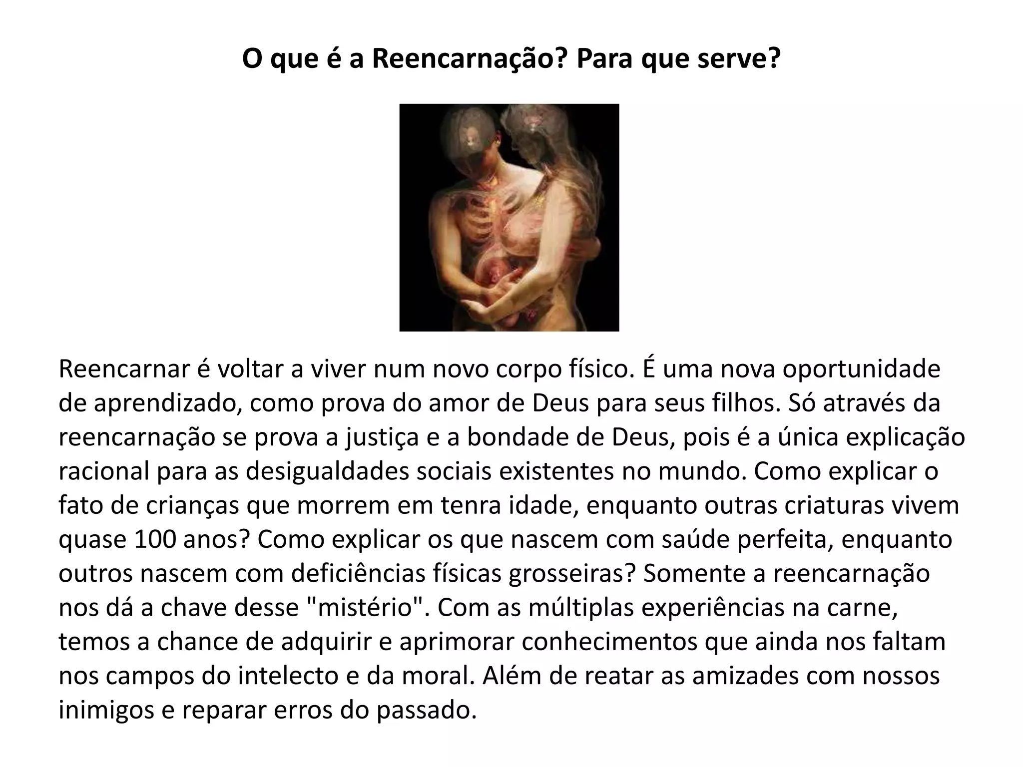 7 aula reencarnação | PPTX