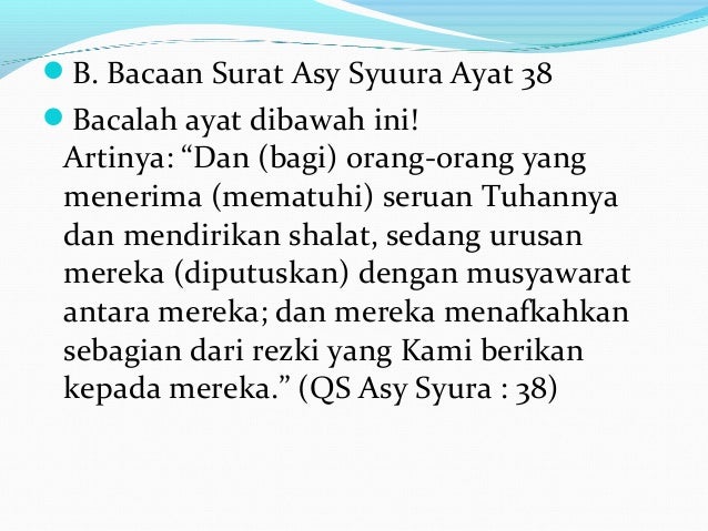 7 ayat ayat demokrasi
