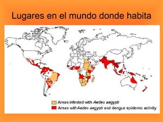 Lugares en el mundo donde habita 