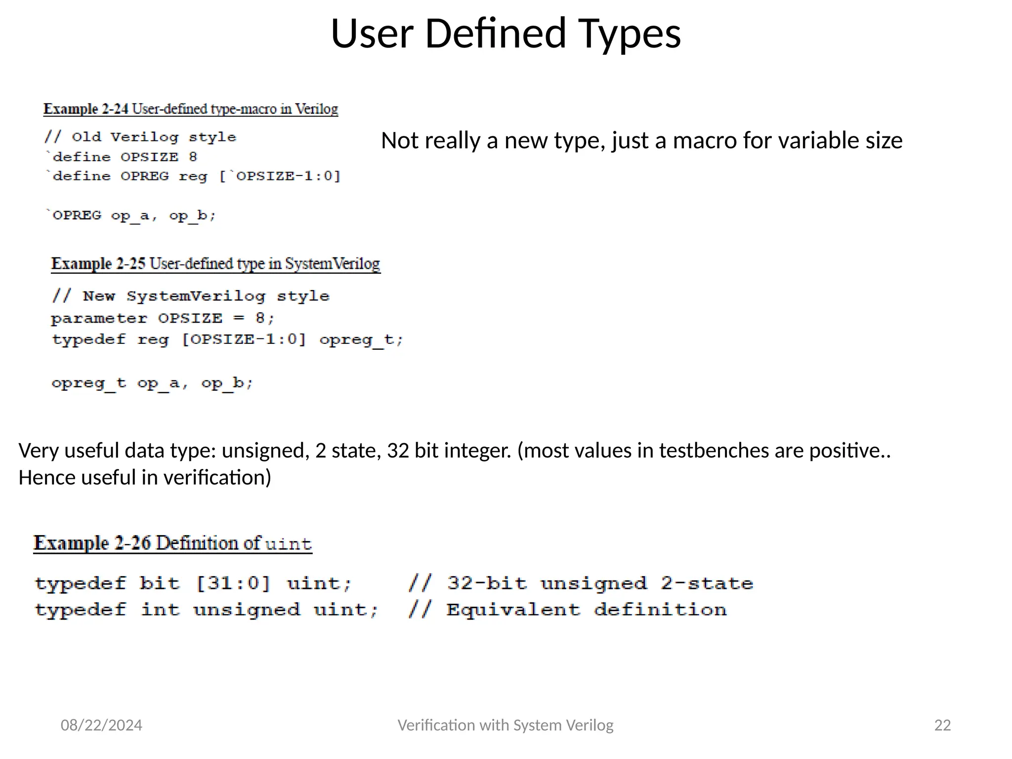 7-B-SysVerilog_DataTypes.pptx _ | PPTX | Programming Languages | Computing