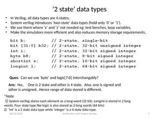 7-B-SysVerilog_DataTypes.pptx _ | PPTX