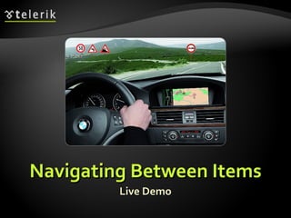 Navigating Between Items Live Demo 