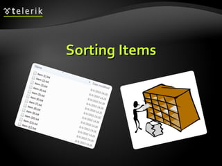 Sorting Items 
