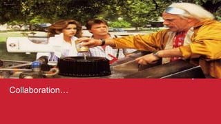 Collaboration…
 
