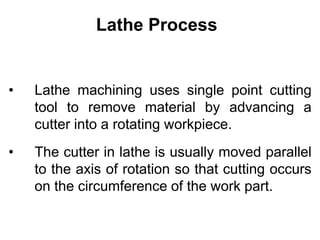 CNC Lathe Operations