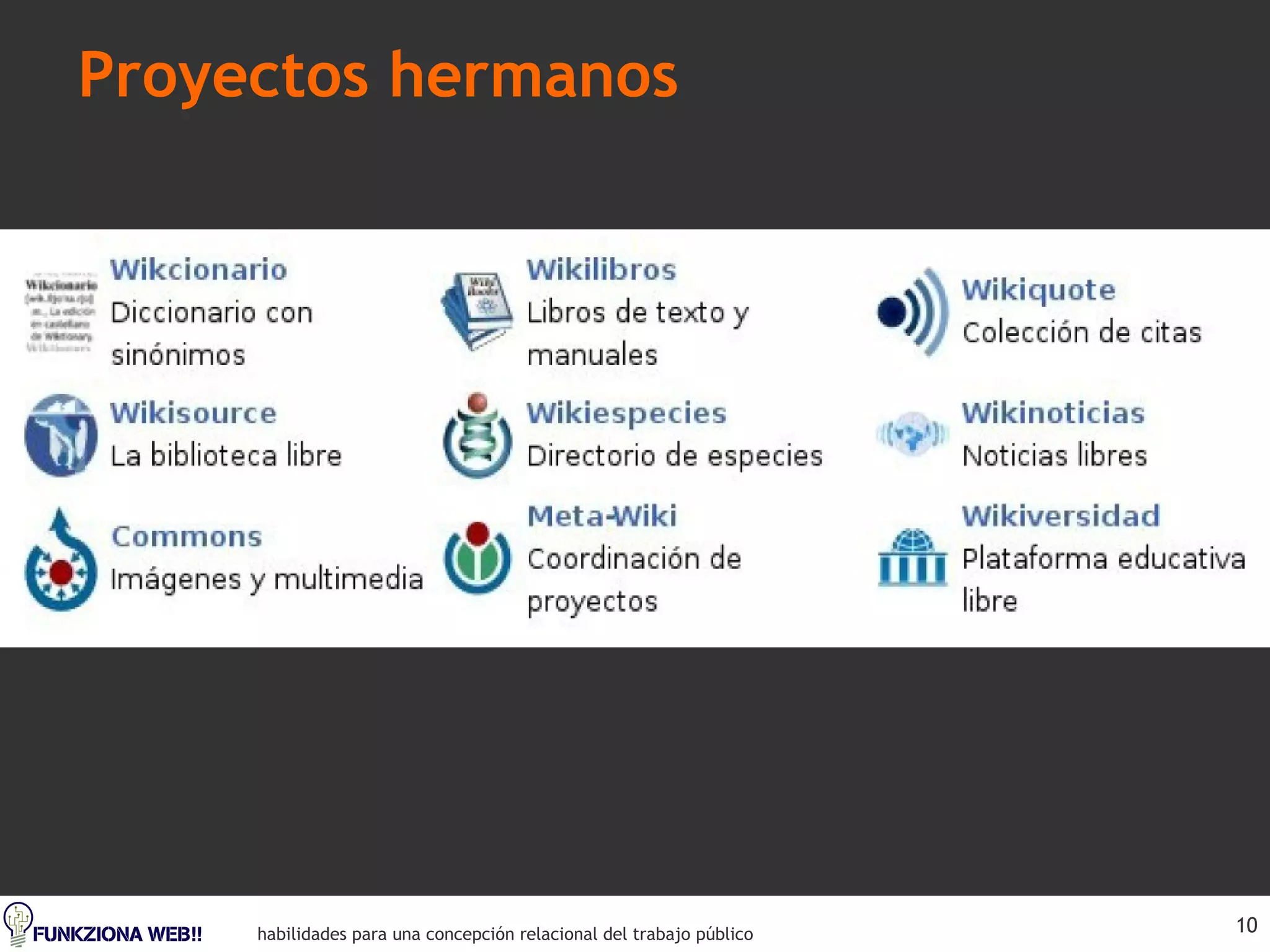 Proyectos hermanos 
