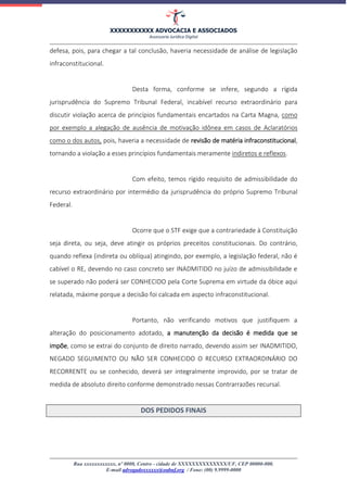 7-Contrarrazões de RECURSO EXTRAORRDINARIO - STF.doc