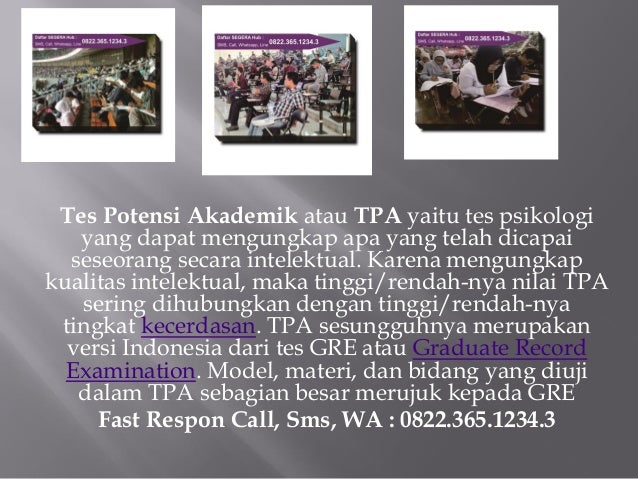 Tes Potensi Akademik Online Gratis Ilmusosial Id