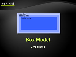 Box Model Live Demo 