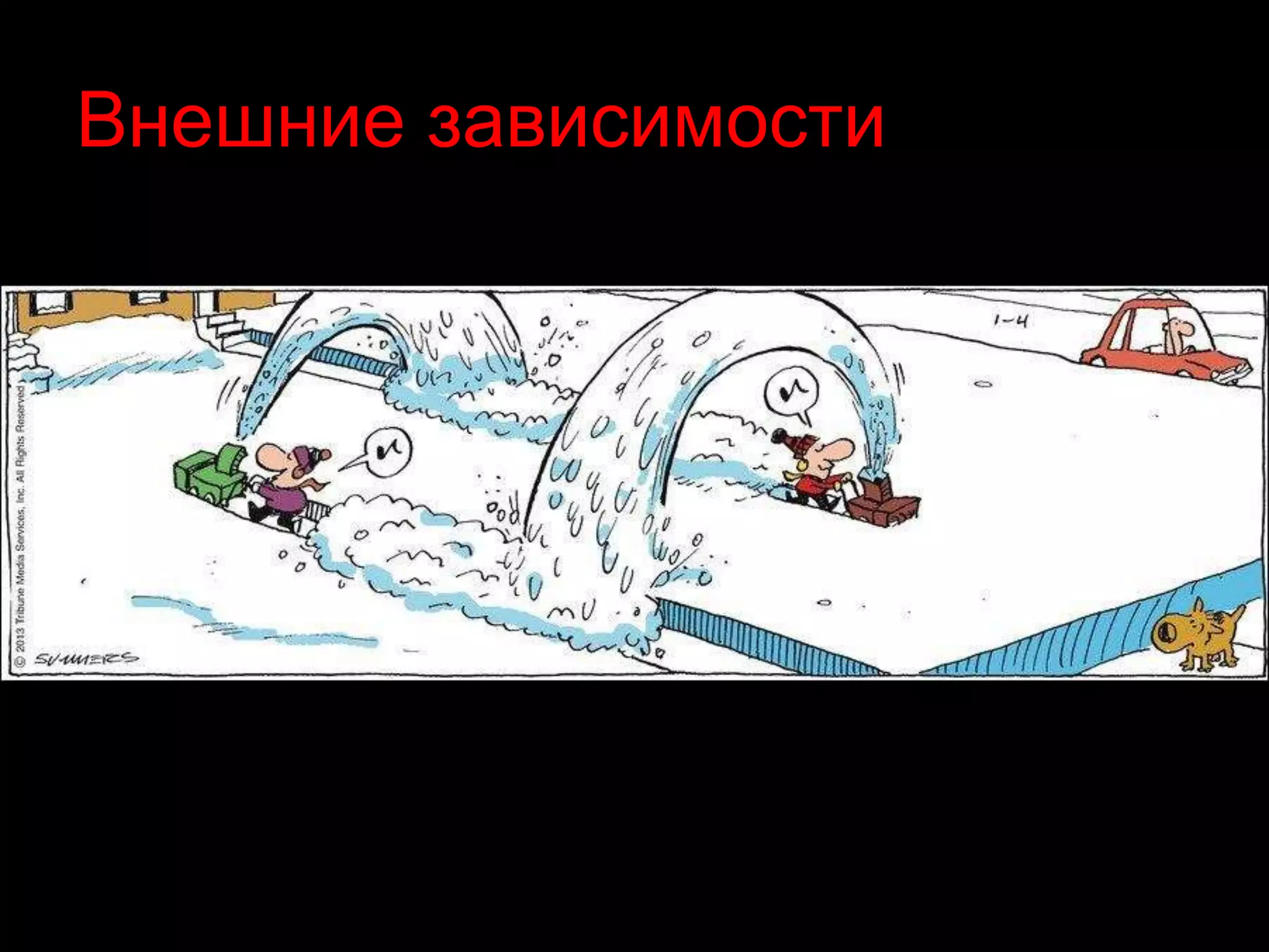 Внешние зависимости
• ы
 