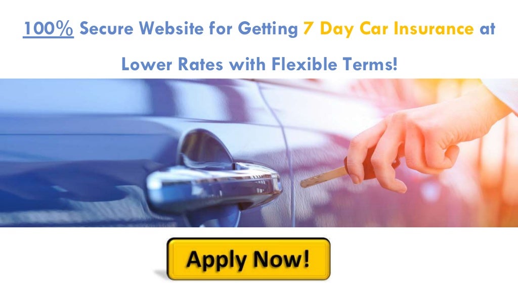 Rac Free 7 Day Car Insurance 7 Day Car Insurance Cover