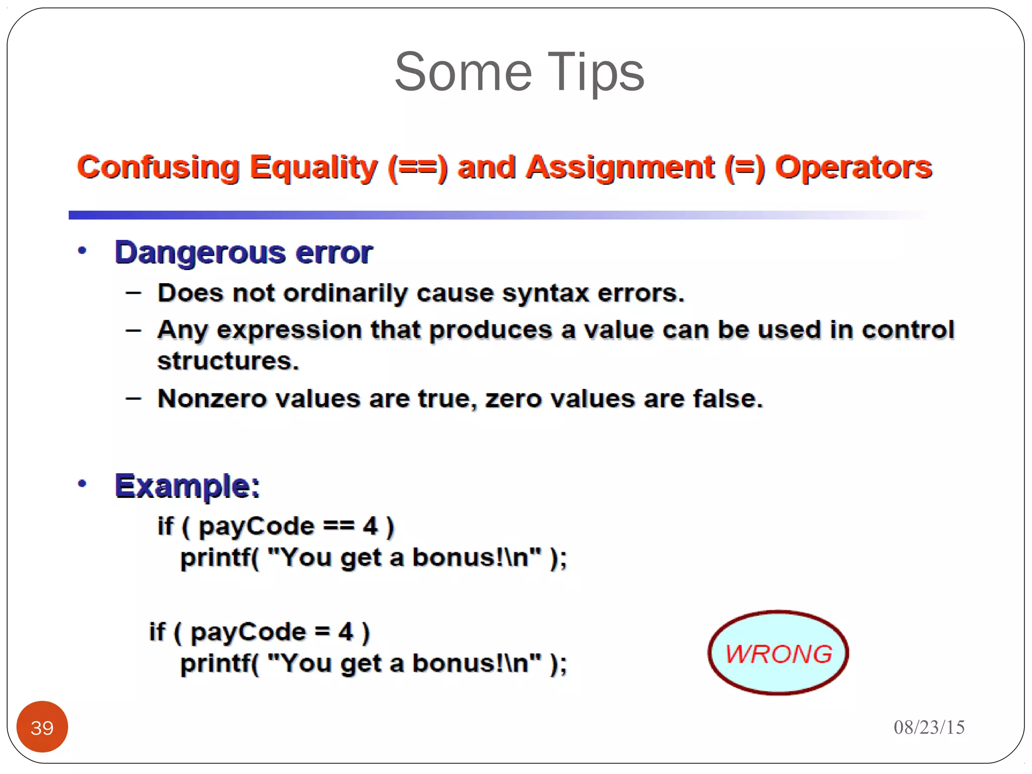 Some Tips
08/23/1539
 