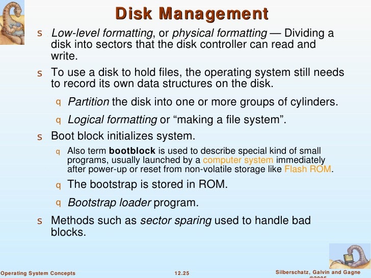 7 disk managment